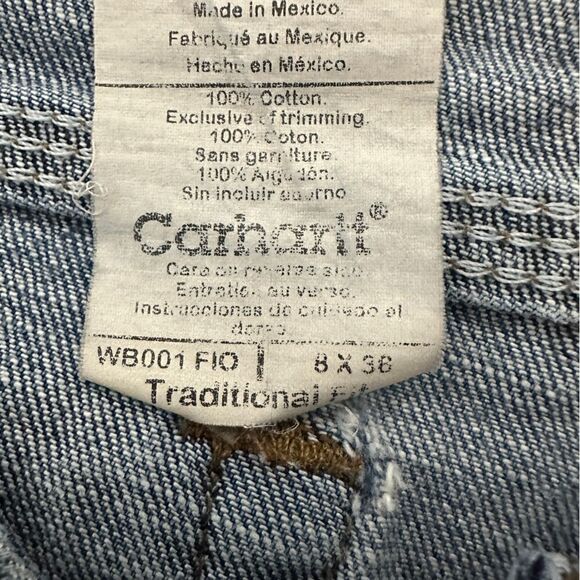 Carhartt Traditional Fit Womens Jeans size 8 x 36 - Picture 6 of 10